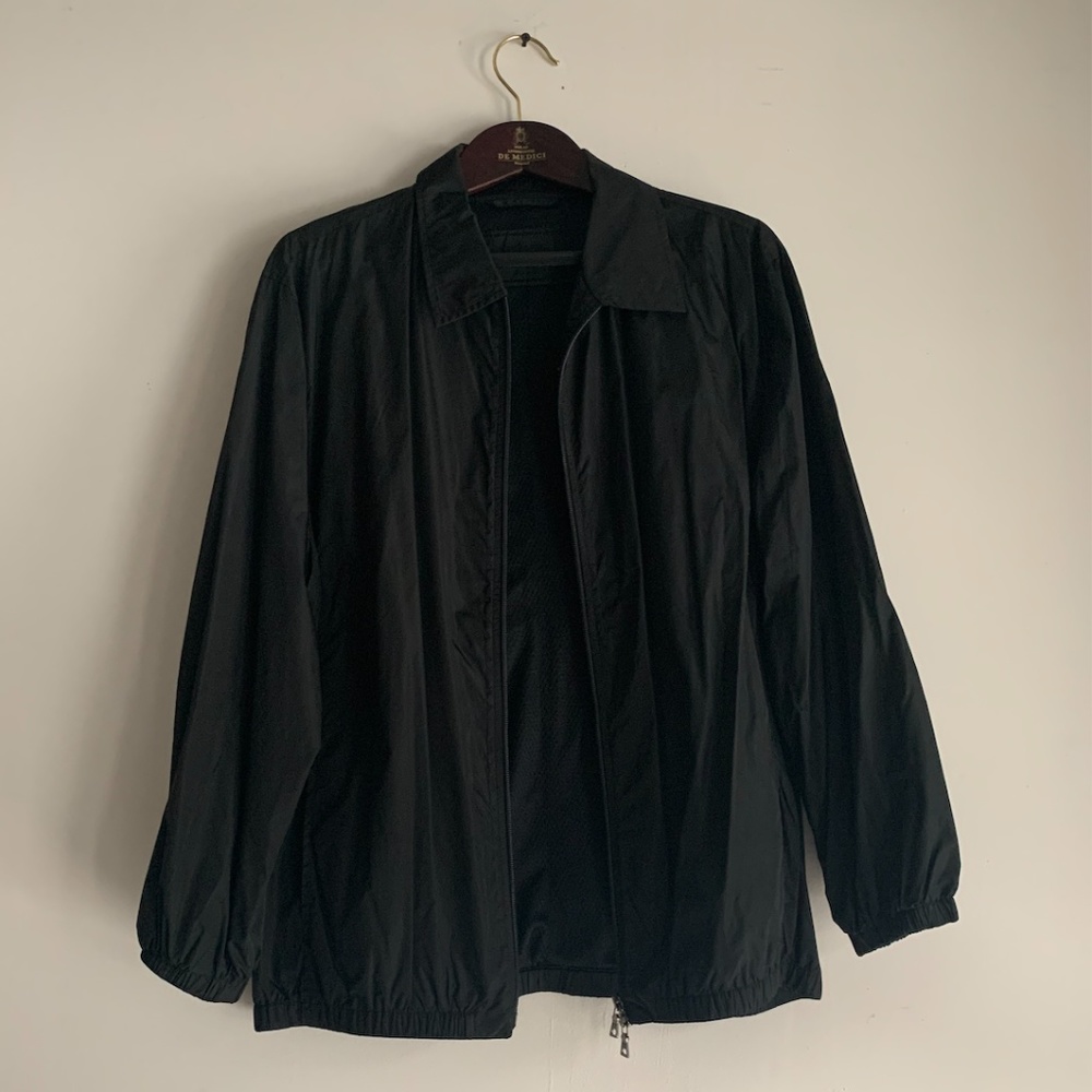 Prada Lightweight Nylon Windbreaker Jacket